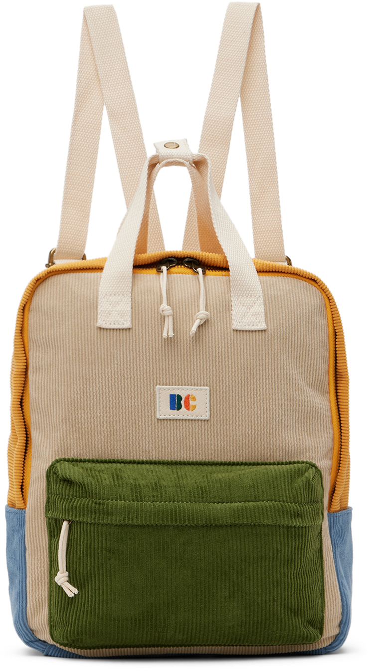 Shop Bobo Choses Kids Multicolor Colorblock Backpack In 198 Multicolor
