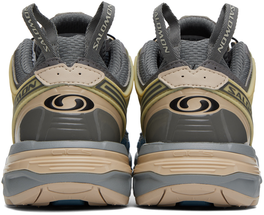 SALOMON GRAY & BLUE ACS PRO SNEAKERS