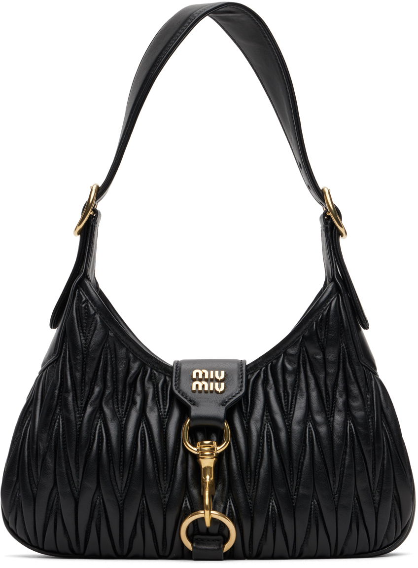 MIU MIU leather one shoulder bag-