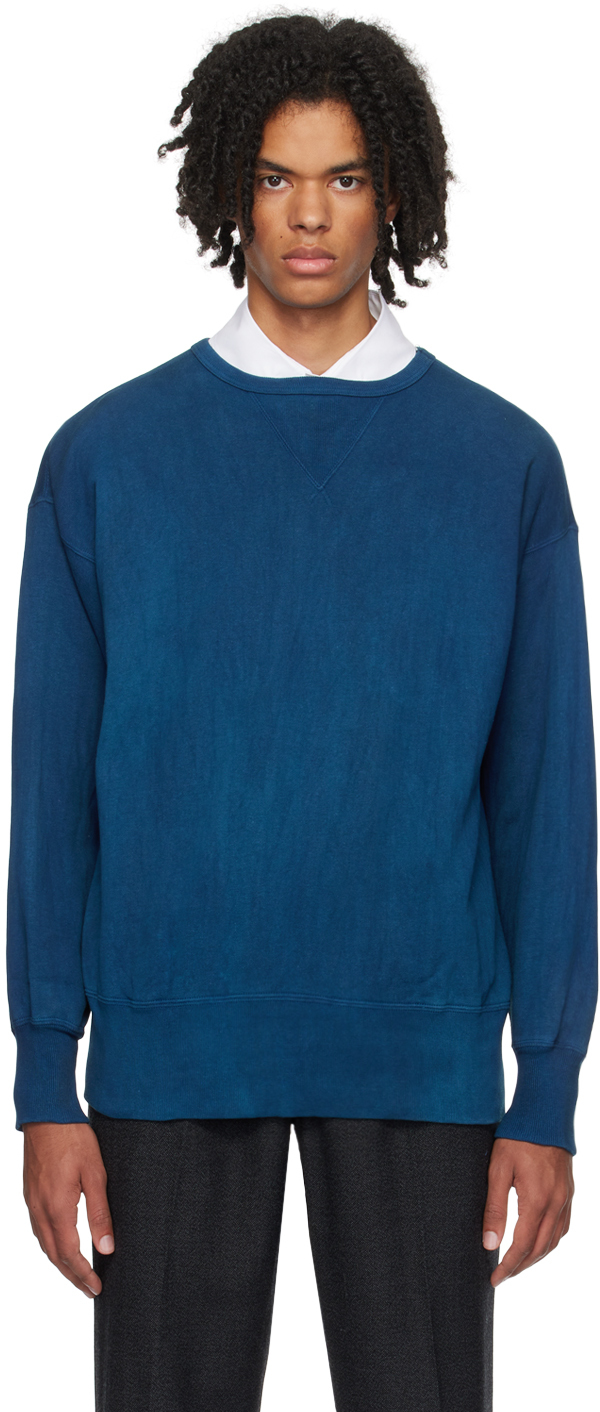 Taiga Takahashi Blue Lot. 603 Sweatshirt In Indigo