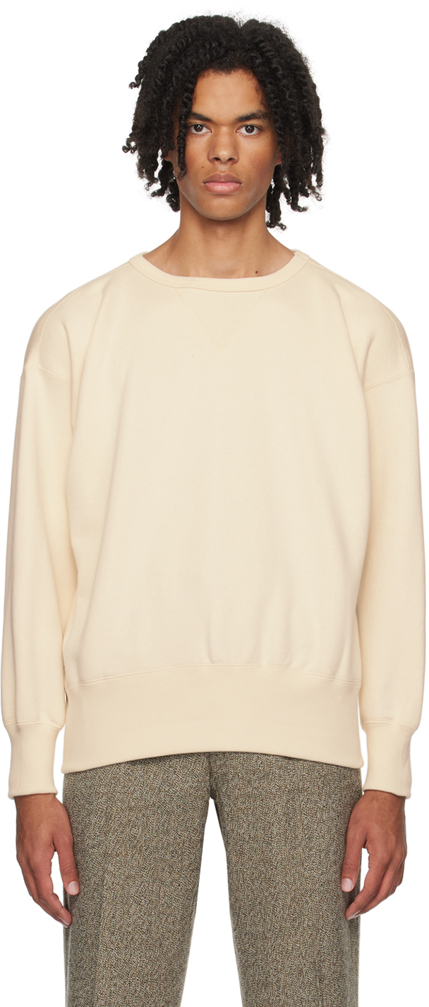 Taiga Takahashi Off-white Lot. 603 Sweatshirt In Ivory