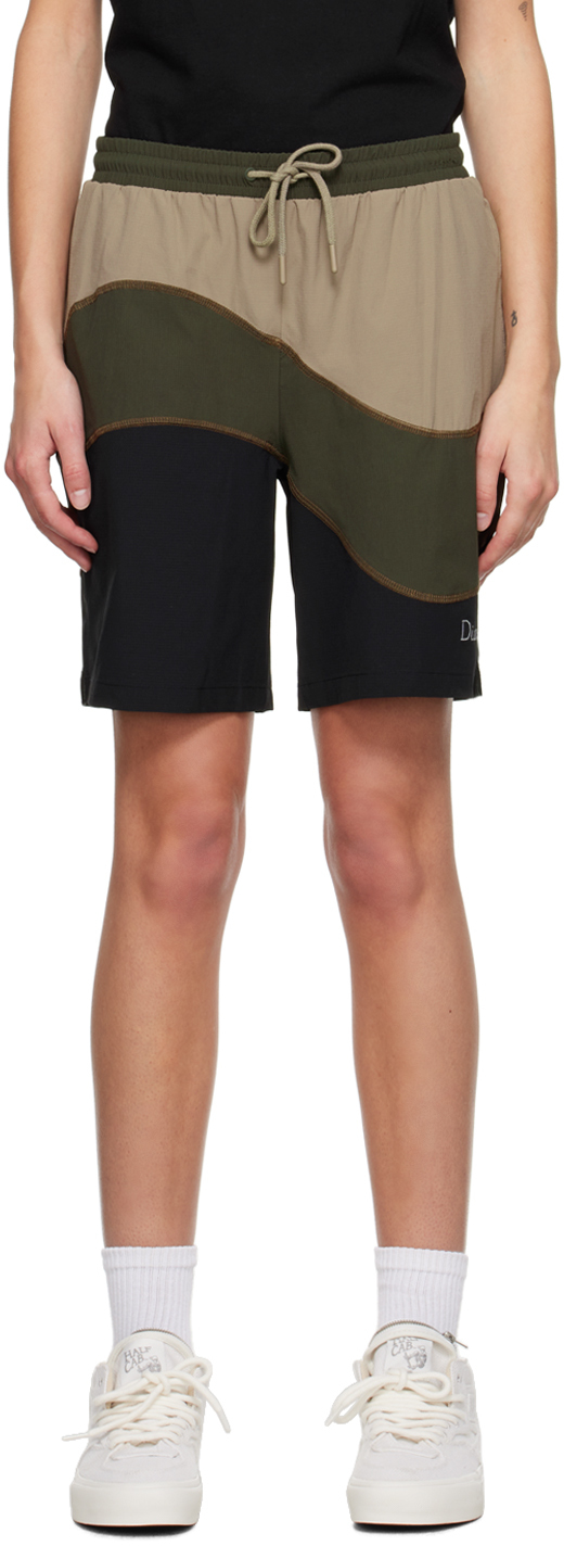 Khaki Wave Shorts