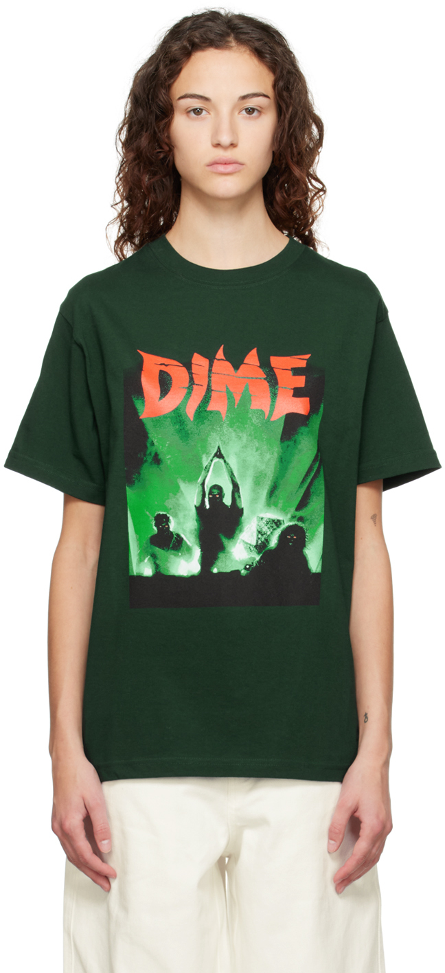 Dime Green Speed Demons T-shirt In Green Lake