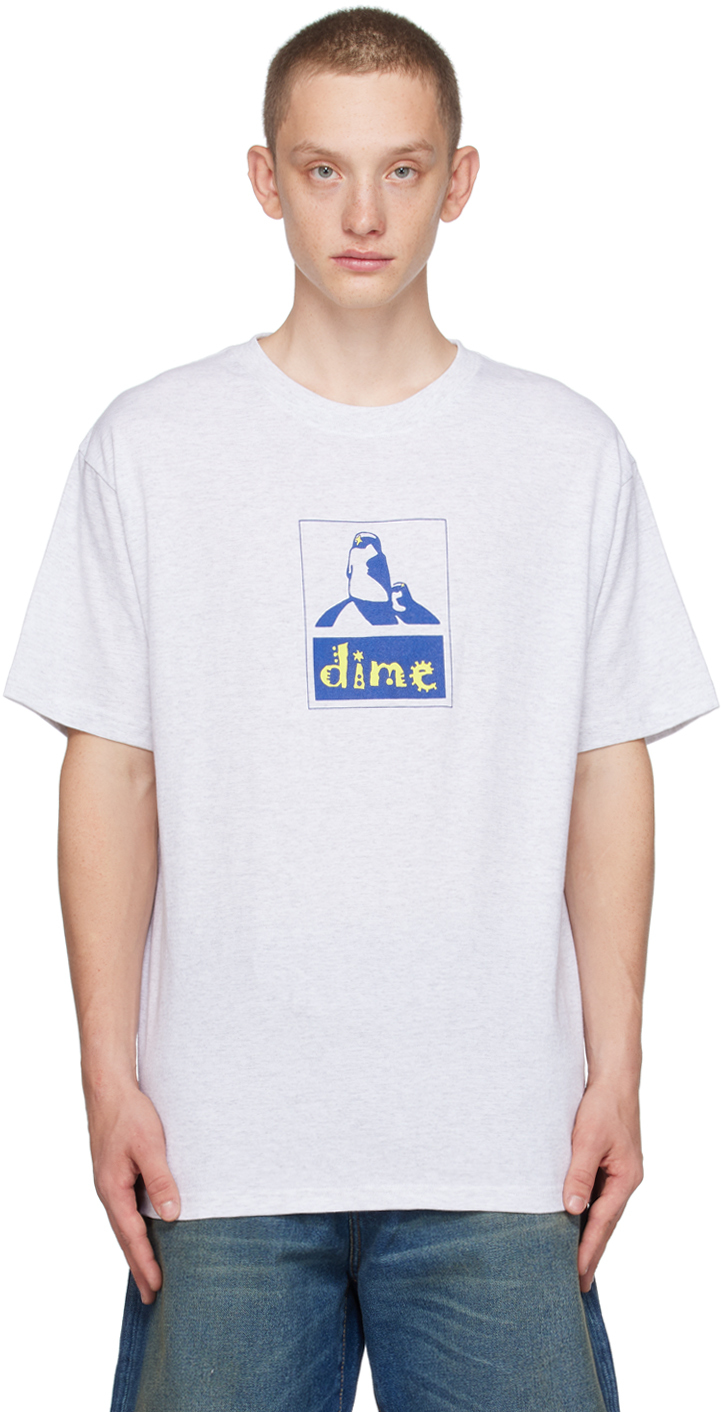 Dime: グレー Chad Tシャツ | SSENSE 日本