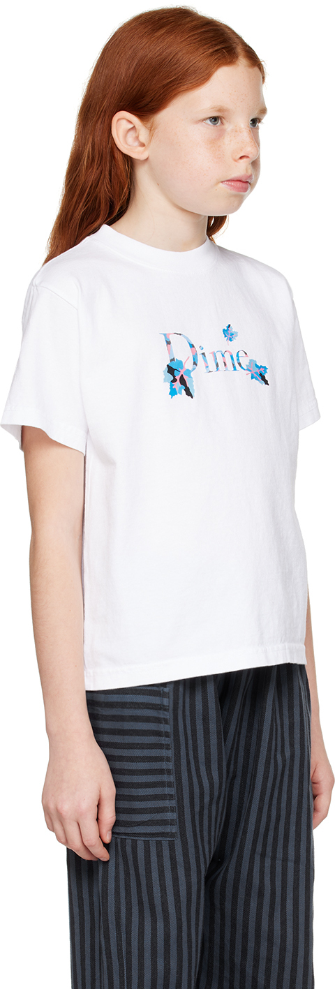 DIME KIDS WHITE CLASSIC T-SHIRT