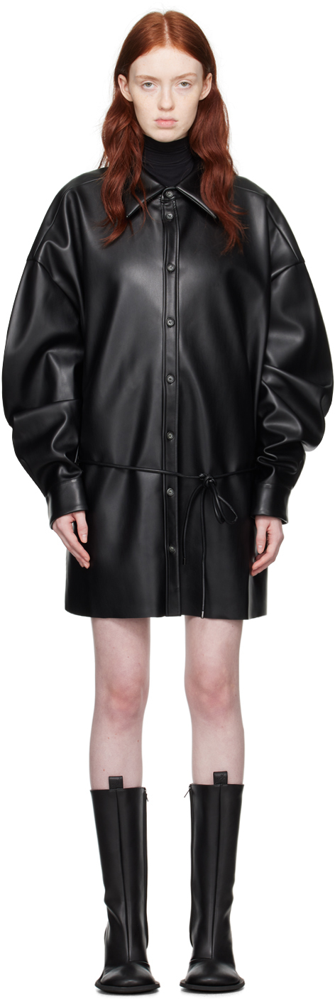 Veste En Cuir Synthétique Surdimensionnée Pour Femmes - Style Moto, Manches Longues, Fermeture éclair, Coupe Tendance