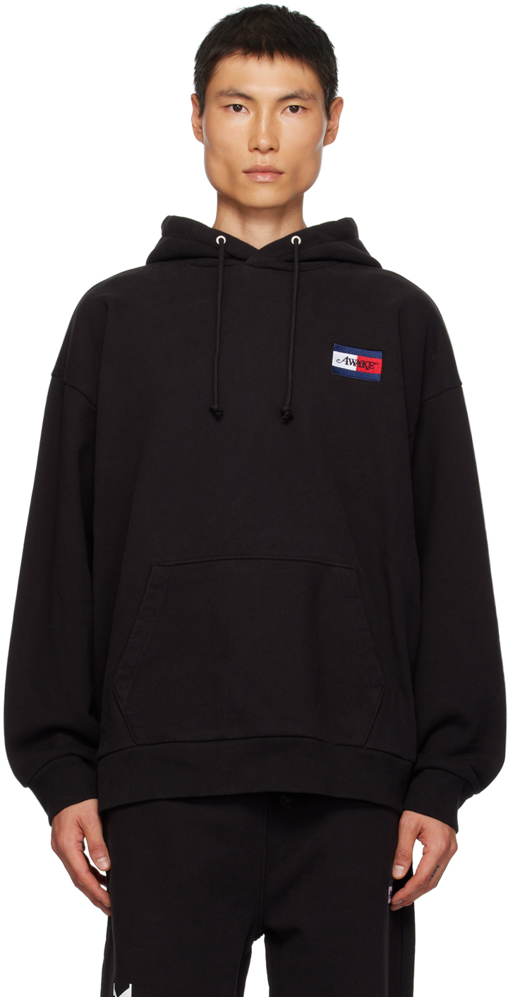 Tommy Jeans Black Awake Ny Edition Hoodie.
