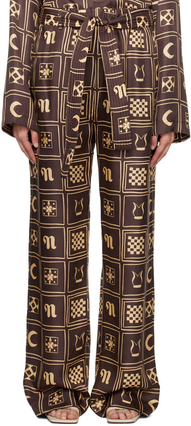 Brown Jadine Trousers