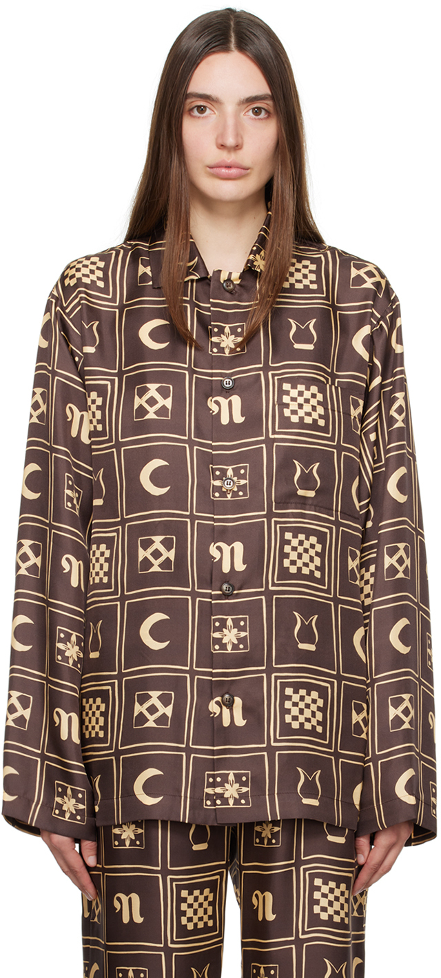 Brown Bodil Shirt