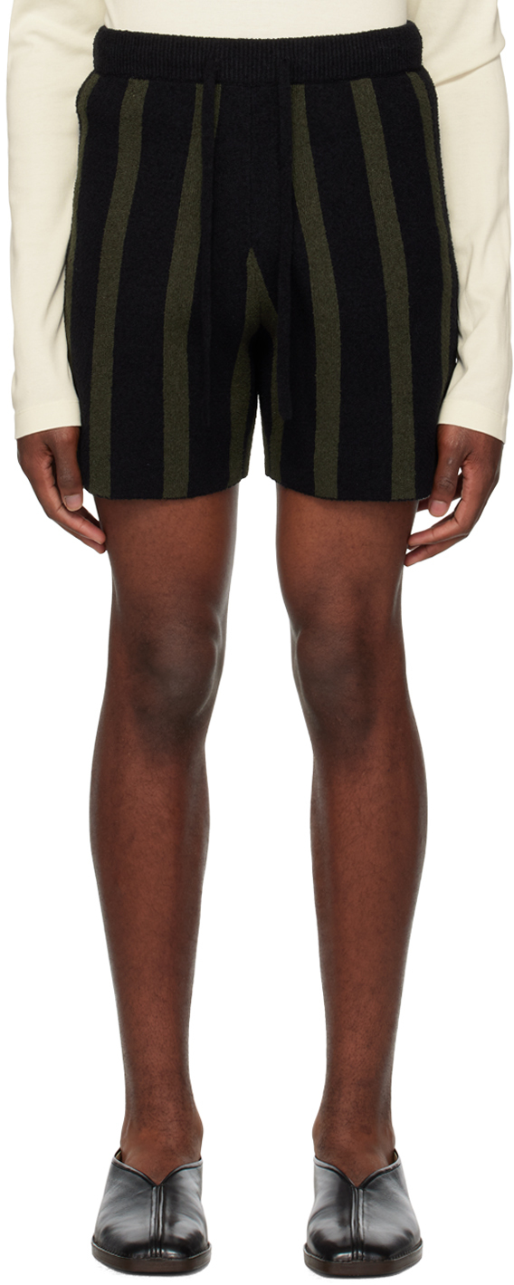 Black & Khaki Walter Shorts