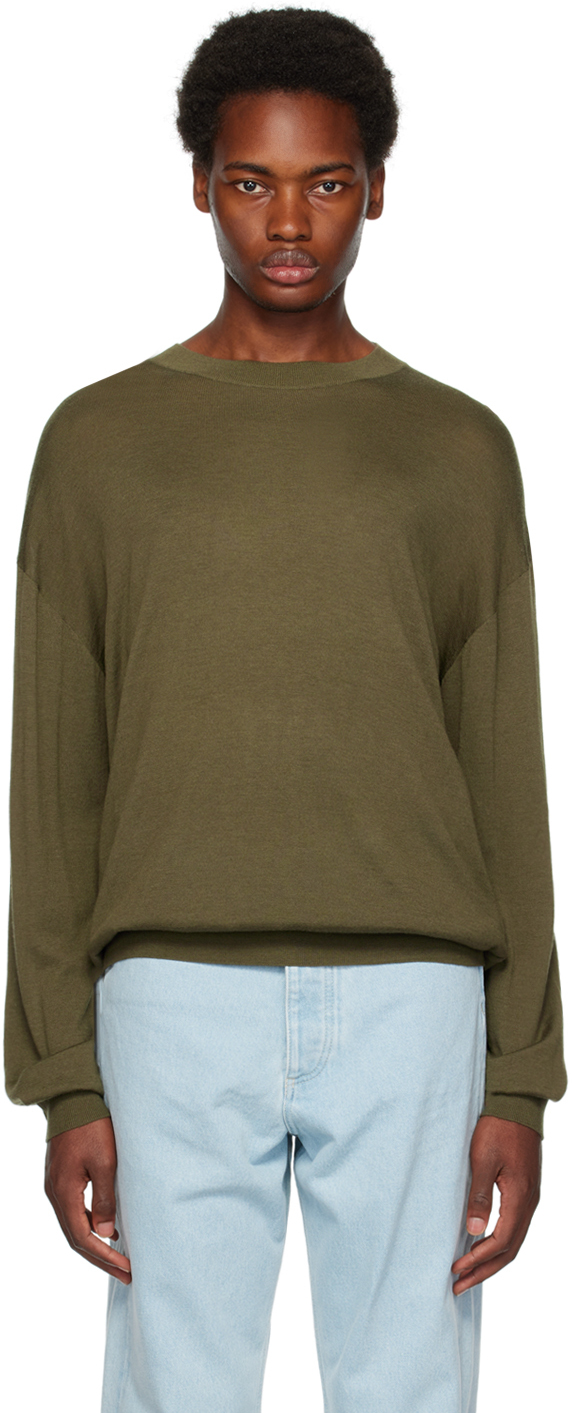 Nanushka Khaki Yossi Sweater