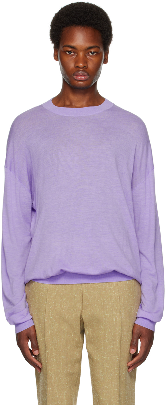 Shop Nanushka Purple Yossi Sweater In Lilac