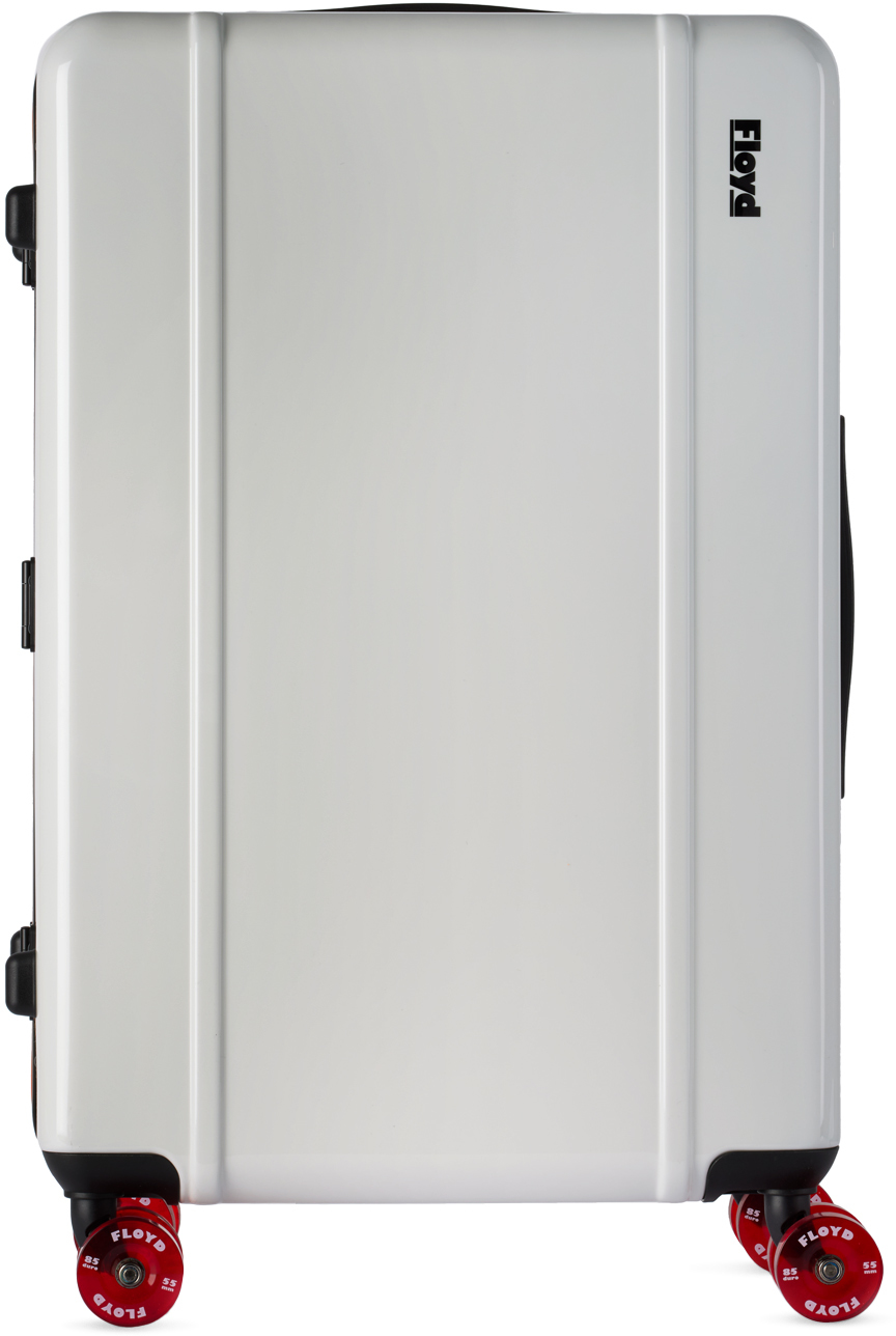 Floyd White Check-in Suitcase In Bounty White
