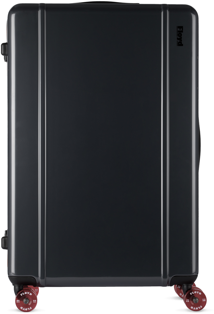 Floyd Gray Trunk Suitcase In Tarmac Grey