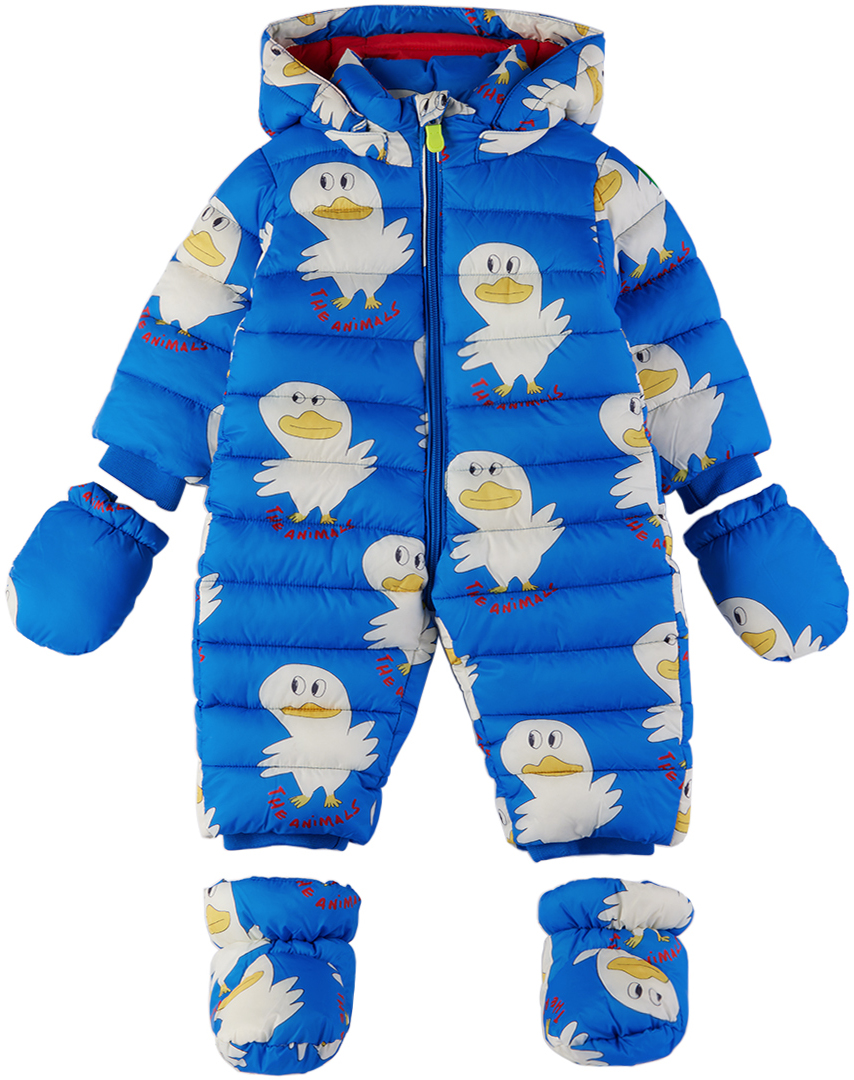 The Animals Observatory Baby Blue Save The Duck Edition Bumblebee Snowsuit