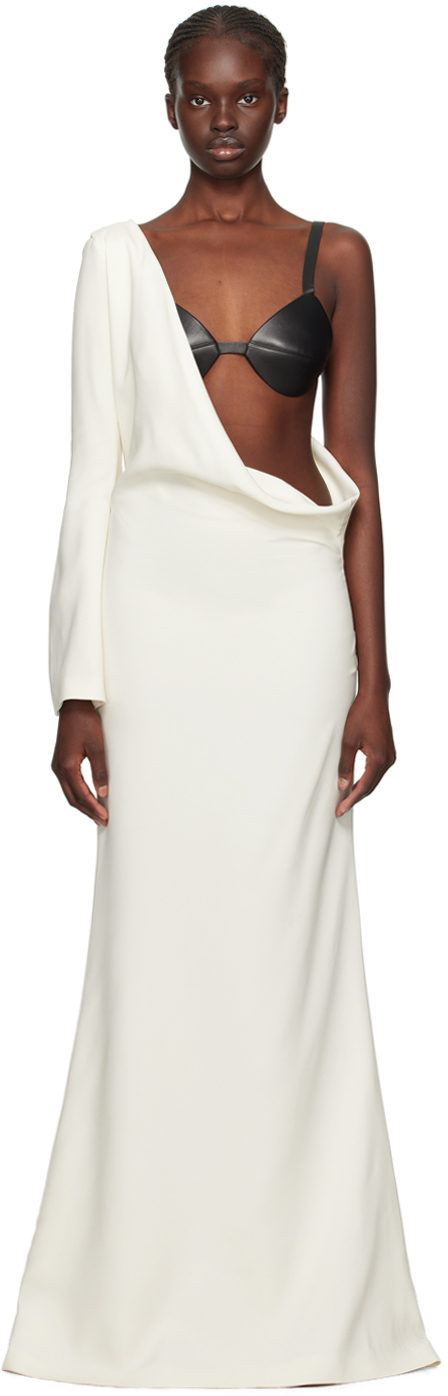 Gabriela Hearst Off-White Midas Maxi Dress