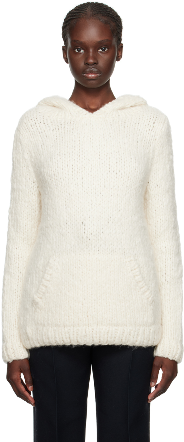 Gabriela Hearst Off-White Carlton Hoodie
