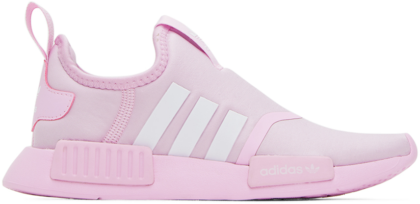 Adidas Originals Kids Pink Nmd 360 Little Kids Trainers In Orchid Fusion / Ftwr