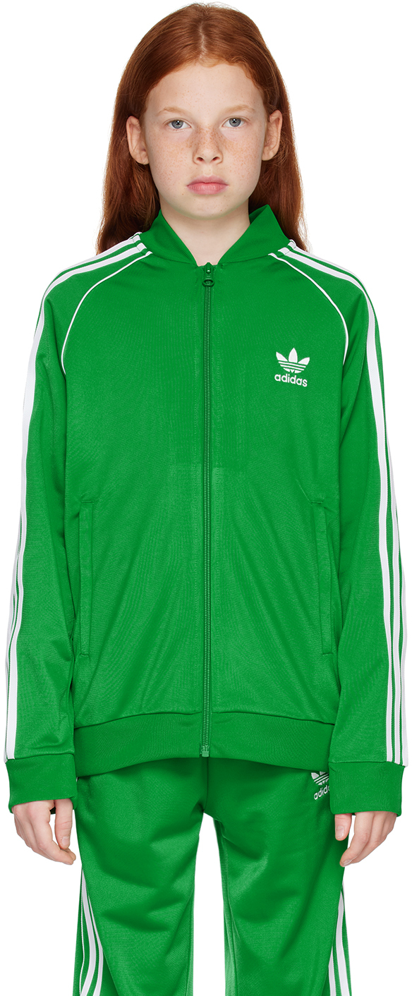 Adidas Originals Kids Green Jacket
