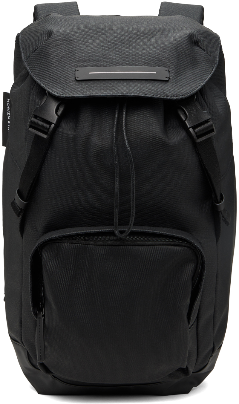 Horizn Studios: Black SoFo City Backpack | SSENSE Canada