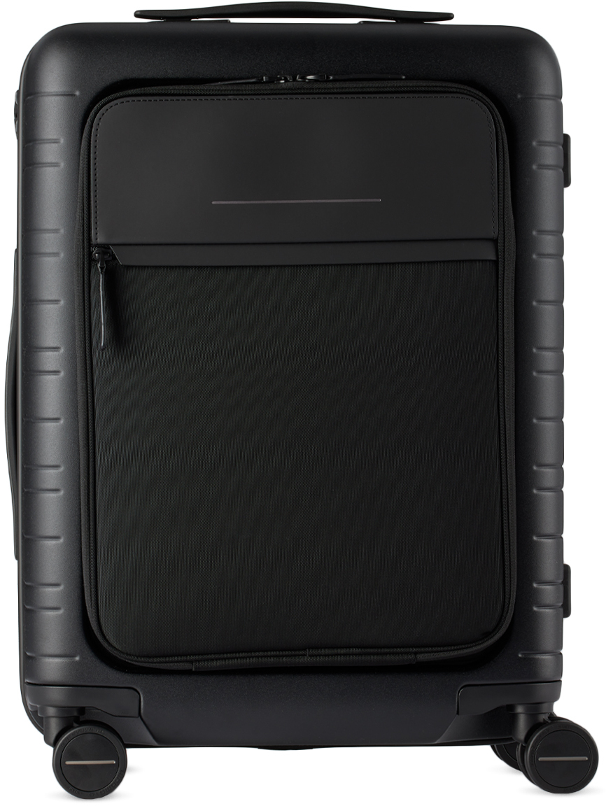 Horizn Studios Black M5 Essential Cabin Suitcase, 37 L