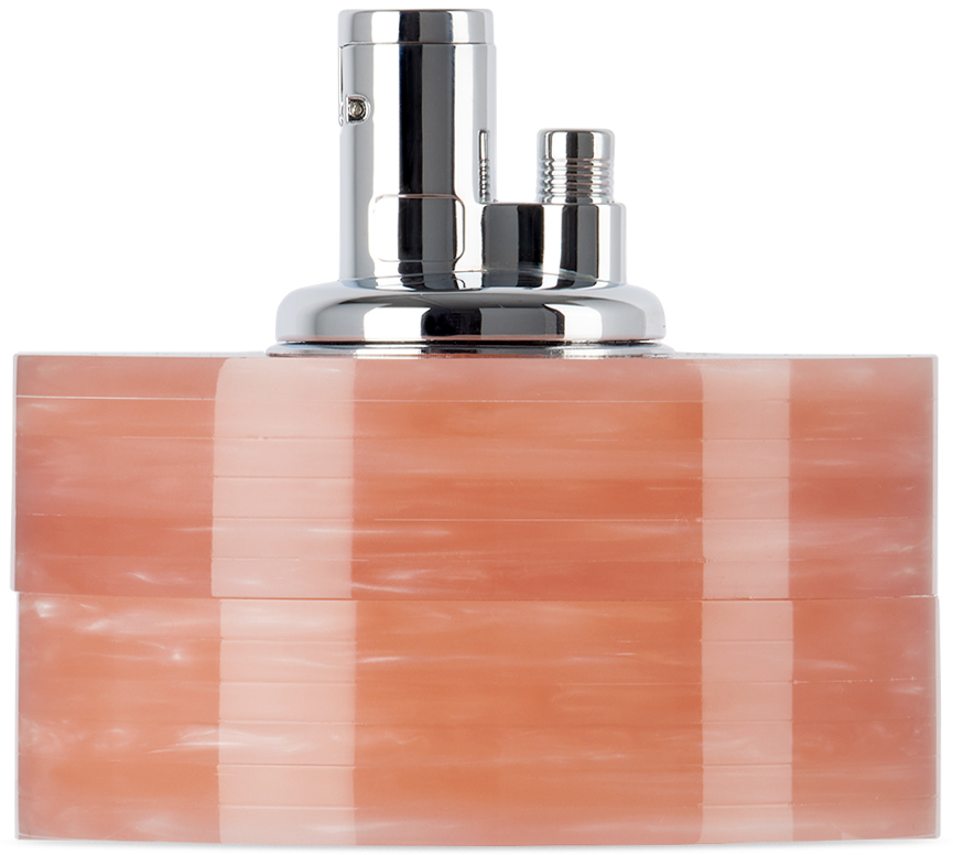 Pink Tabletop Lighter by Edie Parker SSENSE