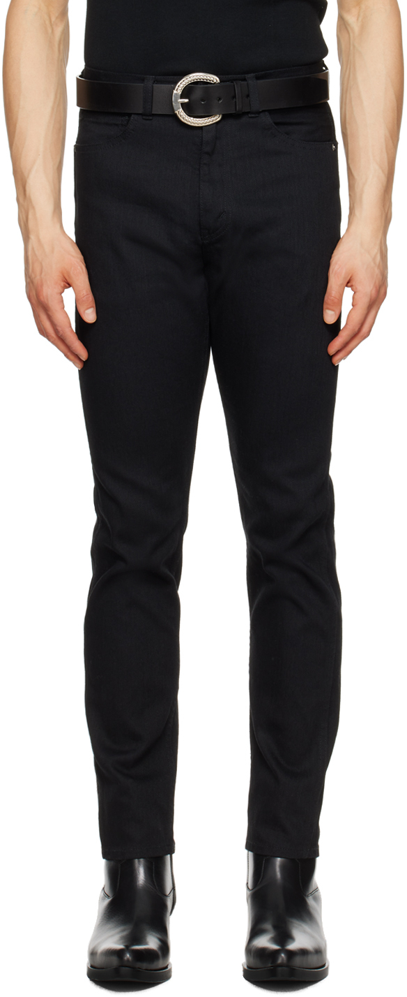 The Letters Black Tapered Jeans