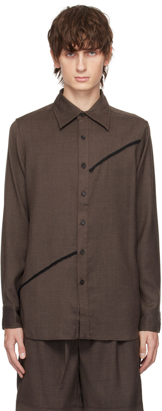 Brown Button Shirt