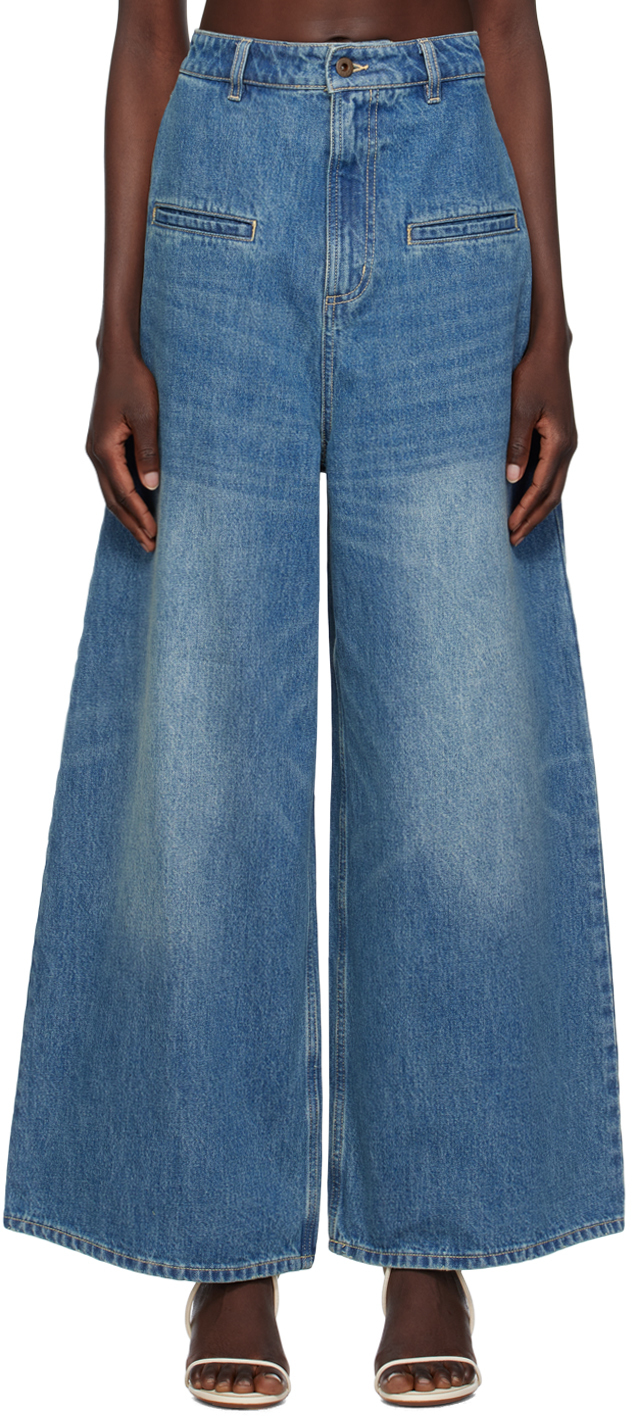 SSENSE Exclusive Blue Jeans