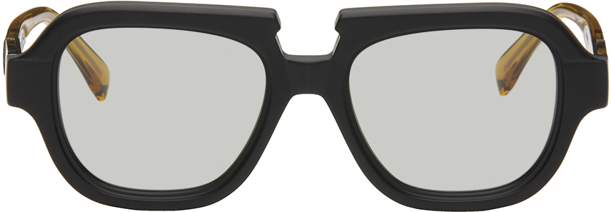 Shop Kuboraum Black S5 Sunglasses In Black Matt