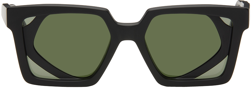 Kuboraum Black T6 Sunglasses In Black Matt