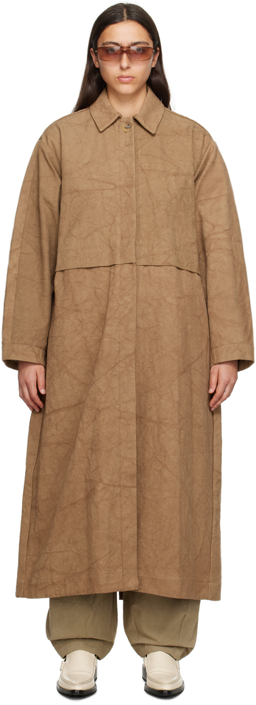 Manola Coat - Brown (Deep Brown)