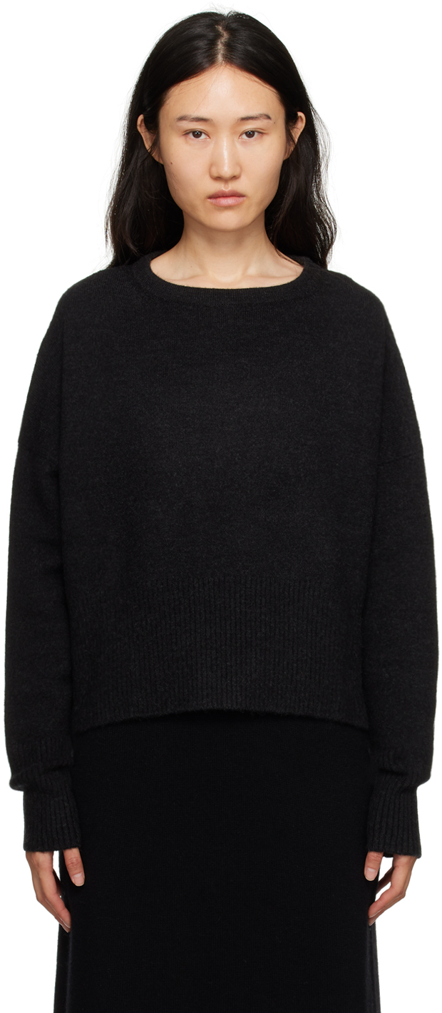 Lauren Manoogian Black High Waist Sweater