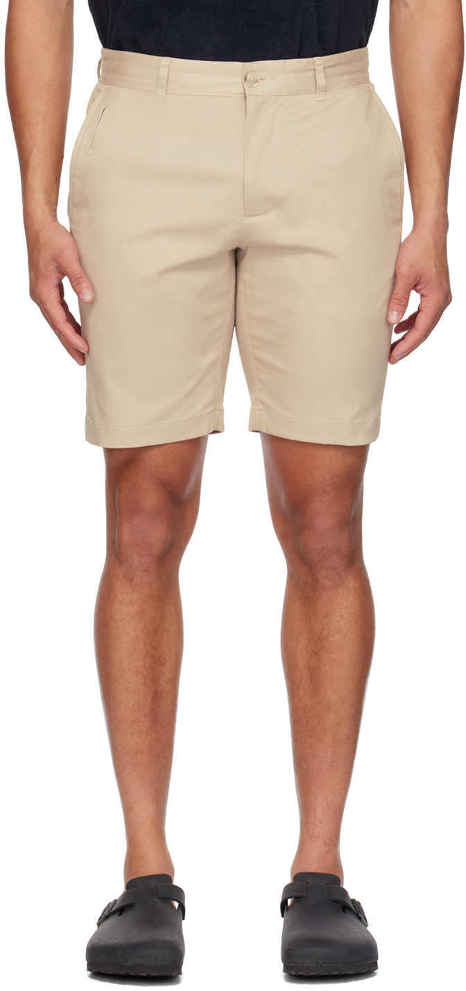 Vince Griffith Chino Shorts In Beach Sand-926bes