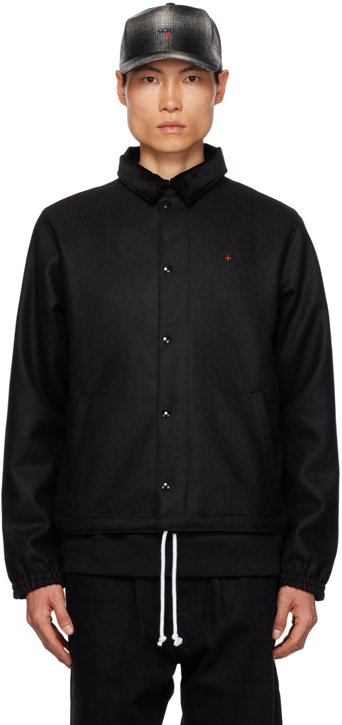 Noah Black Campus Jacket | ModeSens