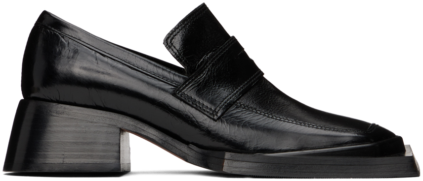 【関税込み】Miista ブラック Eiko ローファー Black Eiko Loafers by Miista on Sale