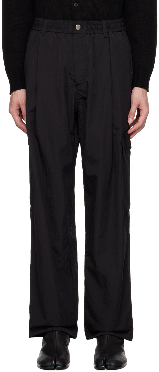 Black Banding Cargo Pants