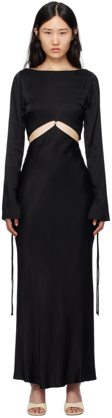 【関税込み】BEC + BRIDGE ブラック Diamond Days マキシドレス Bec + Bridge Diamond Days Maxi Dress in Black | REVOLVE