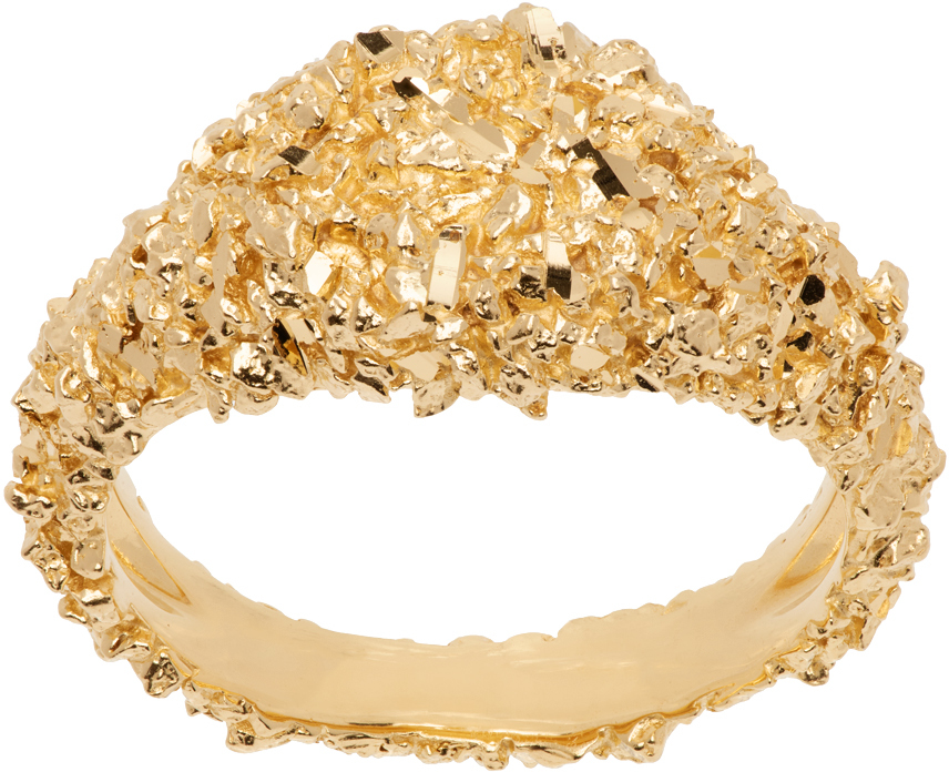 SSENSE Exclusive Gold VC001 Ring