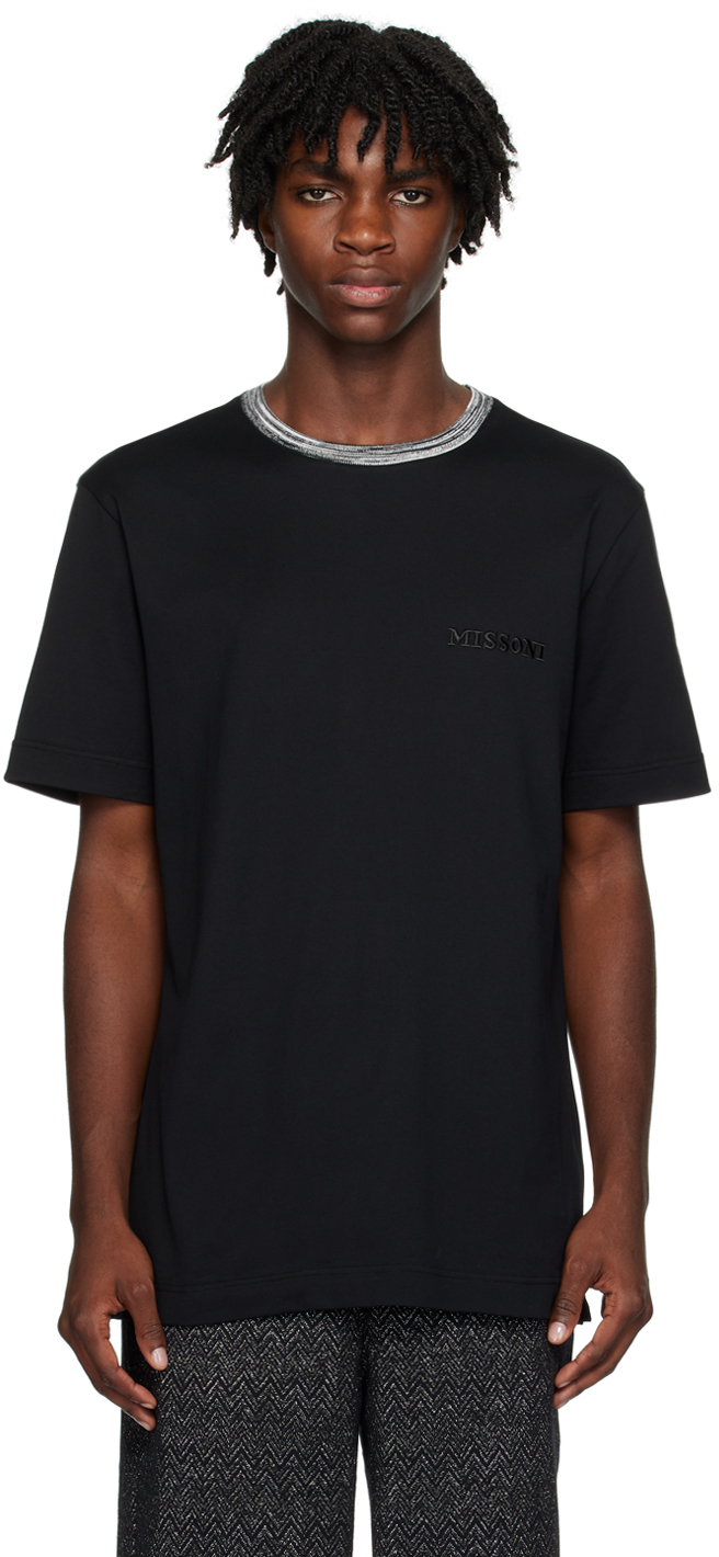 Missoni Black Vented T-Shirt