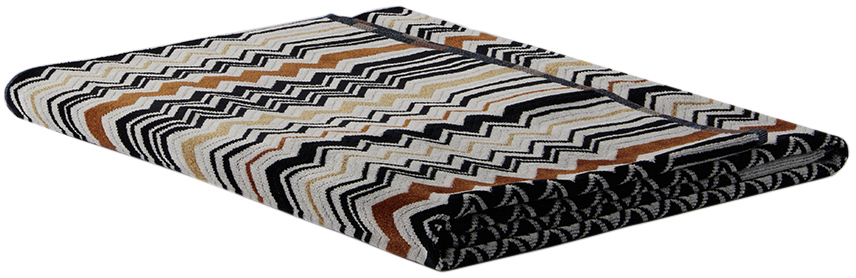 Missoni Black & White Bernard Towel In 160