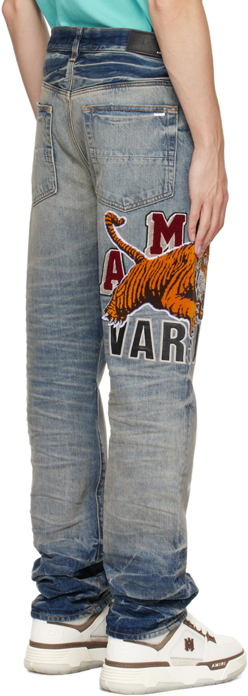 Varsity Tiger Straight Jeans