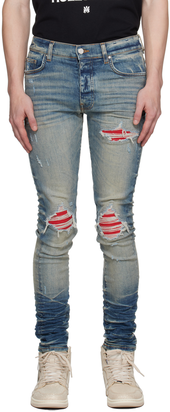 AMIRI: Blue MX1 Jeans | SSENSE