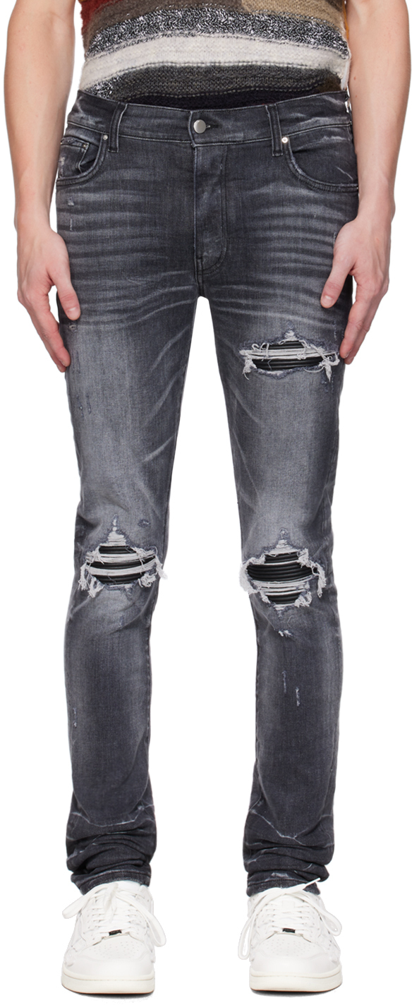 AMIRI: Gray MX1 Jeans | SSENSE