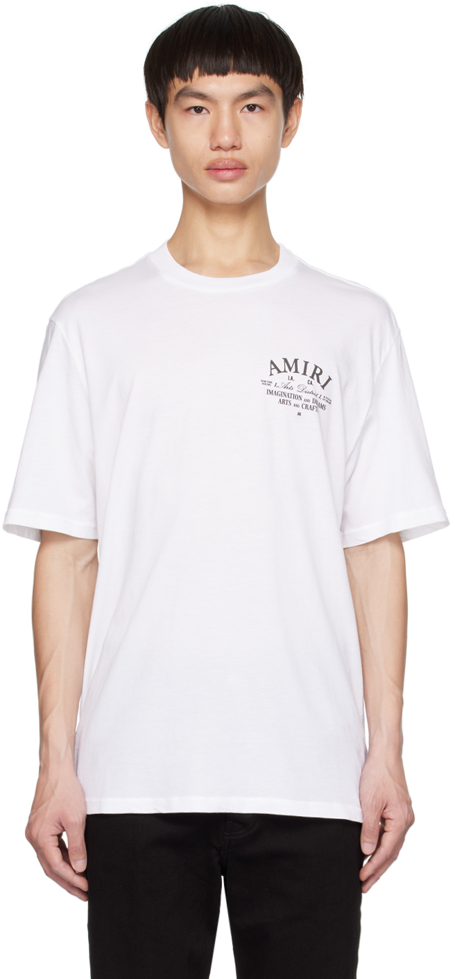 Amiri White Arts District T-shirt