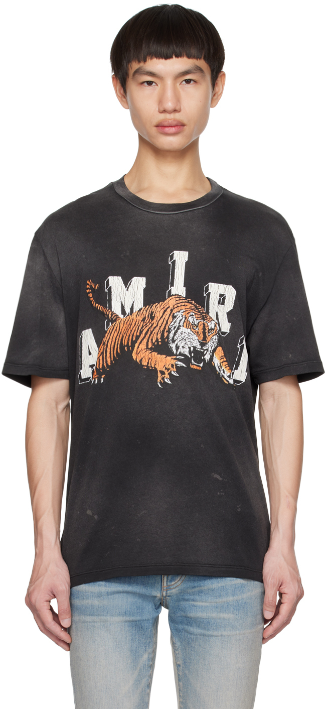 AMIRI Black Crewneck T-Shirt