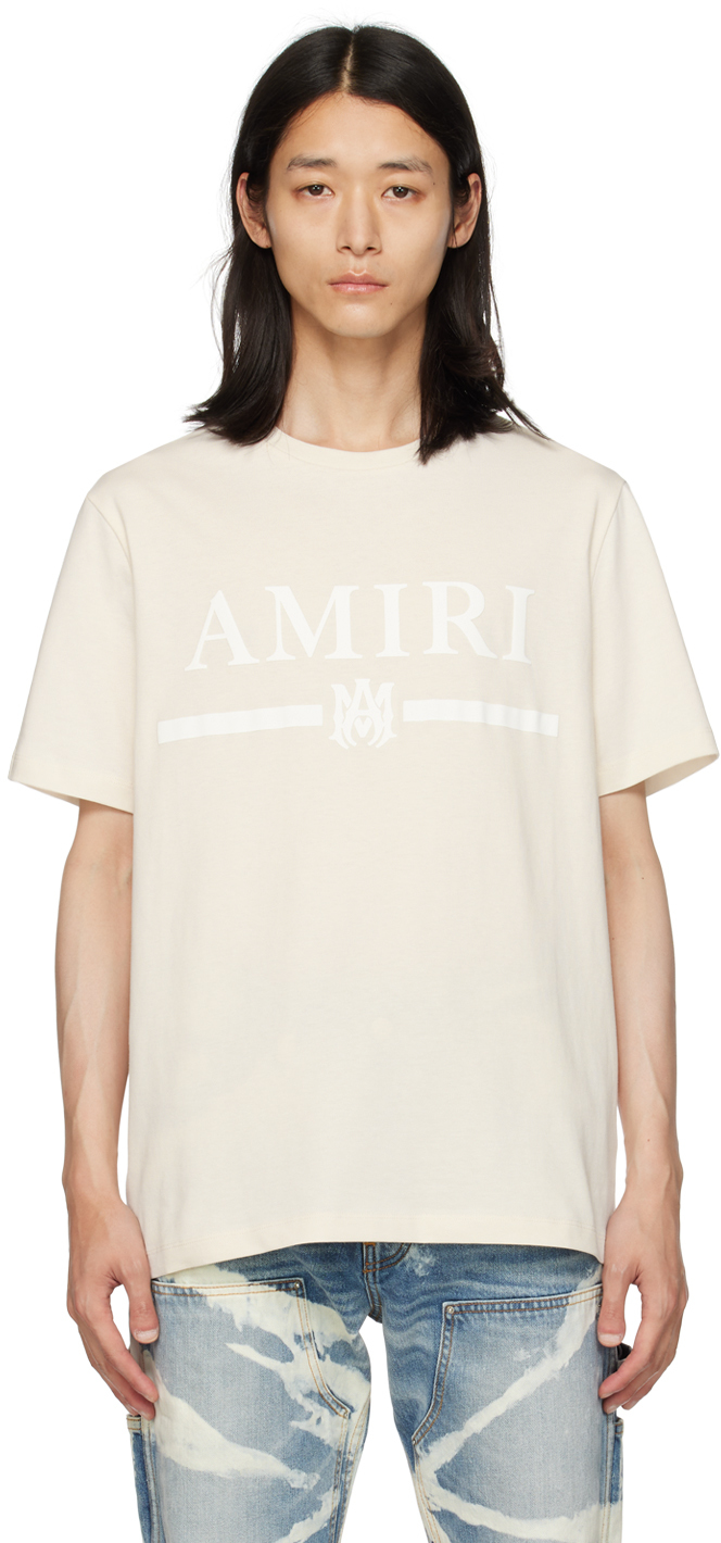 AMIRI アミリ M.A. Bar Appliqué Tシャツ ホワイト L