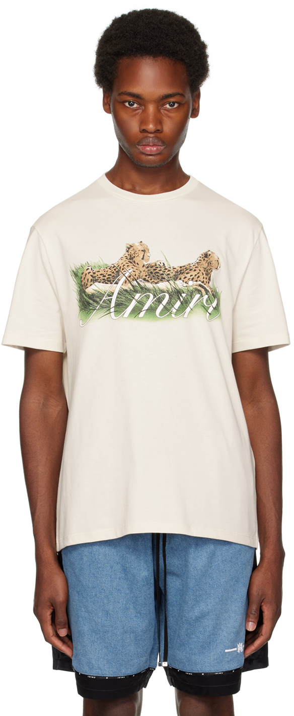 AMIRI Off-White Cheetah T-Shirt
