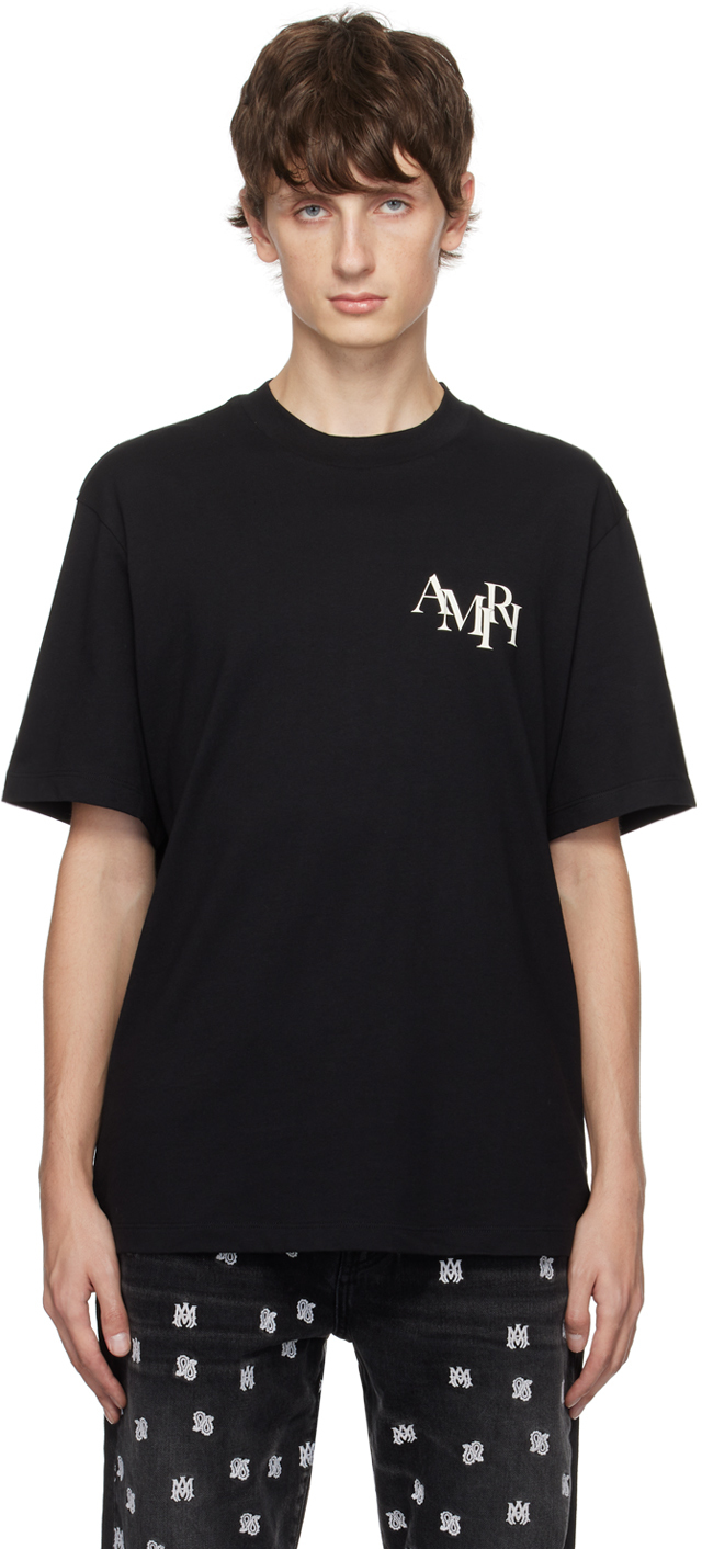AMIRI Black Printed T-Shirt