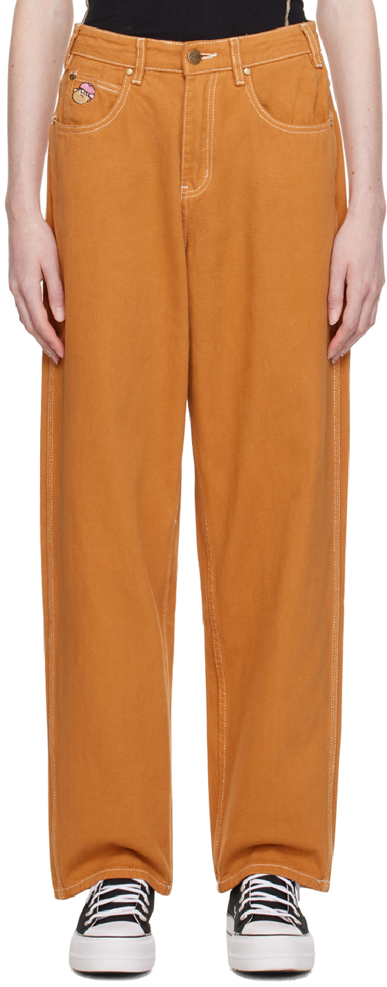 SSENSE Exclusive Orange Santosuosso Jeans